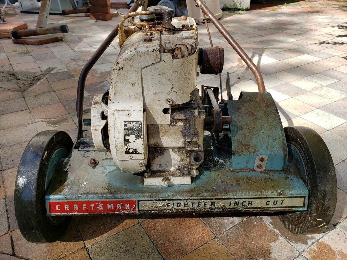 Sears reel mower hot sale