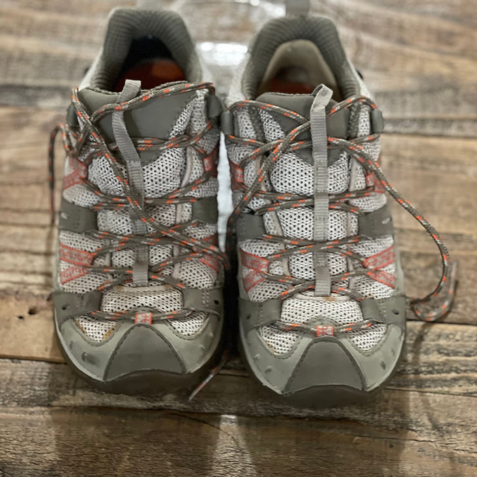Merrell waterproof hiking shoes with Gore-Tex and Vibram soles-image