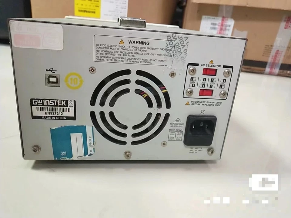 1pc USED GW Instek GPD-3303S Power Supply TESTED/b - Image 3 of 4