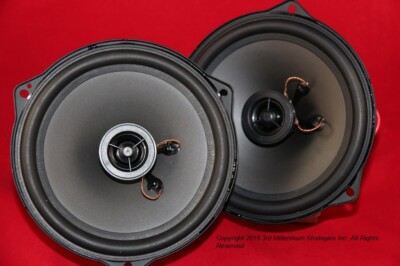 2) 3rd Millennium M800 Miata Door Speakers, 90-24 Miata. Direct