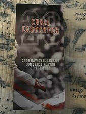 2010 Trane SGA St Louis Cardinals Chris Carpenter Bobblehead