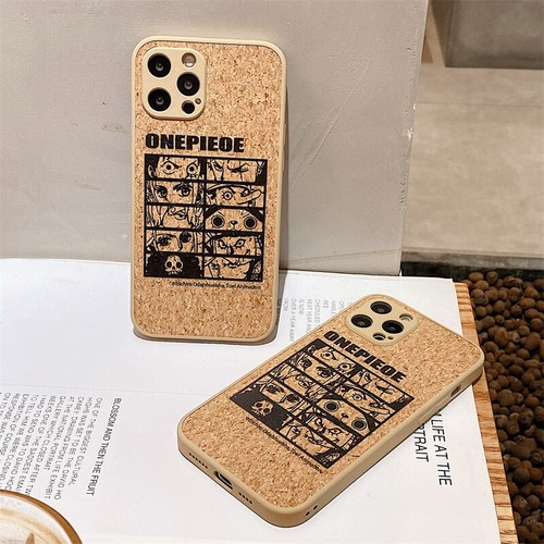 One Piece Anime Für iPhone 11 12 13 14 15 16 Case Hülle Schutzhülle Cover Kork - 第 7/10 張圖片