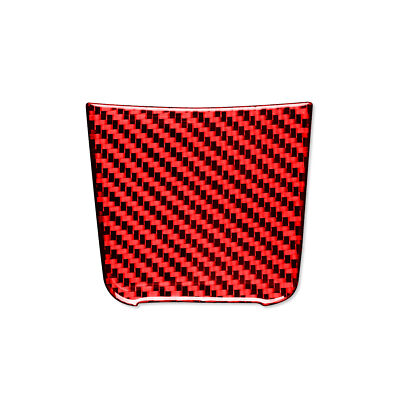 Carbon Fiber Cigarette Lighter Cover Trim for Porsche 718 Cayman 982 2017-2025