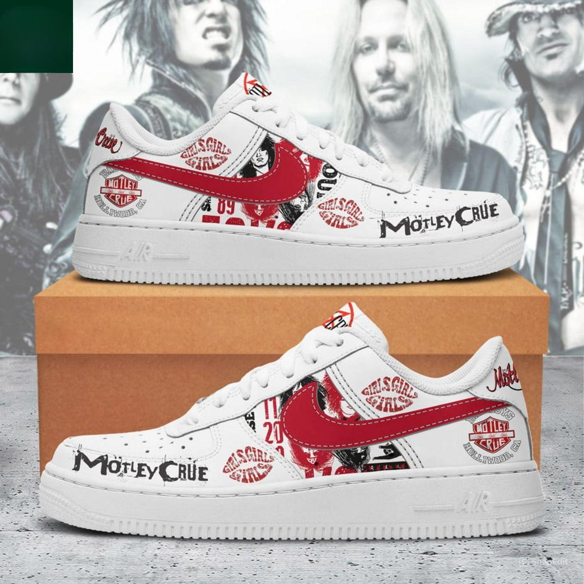 Motley Crue Air Force Sneaker