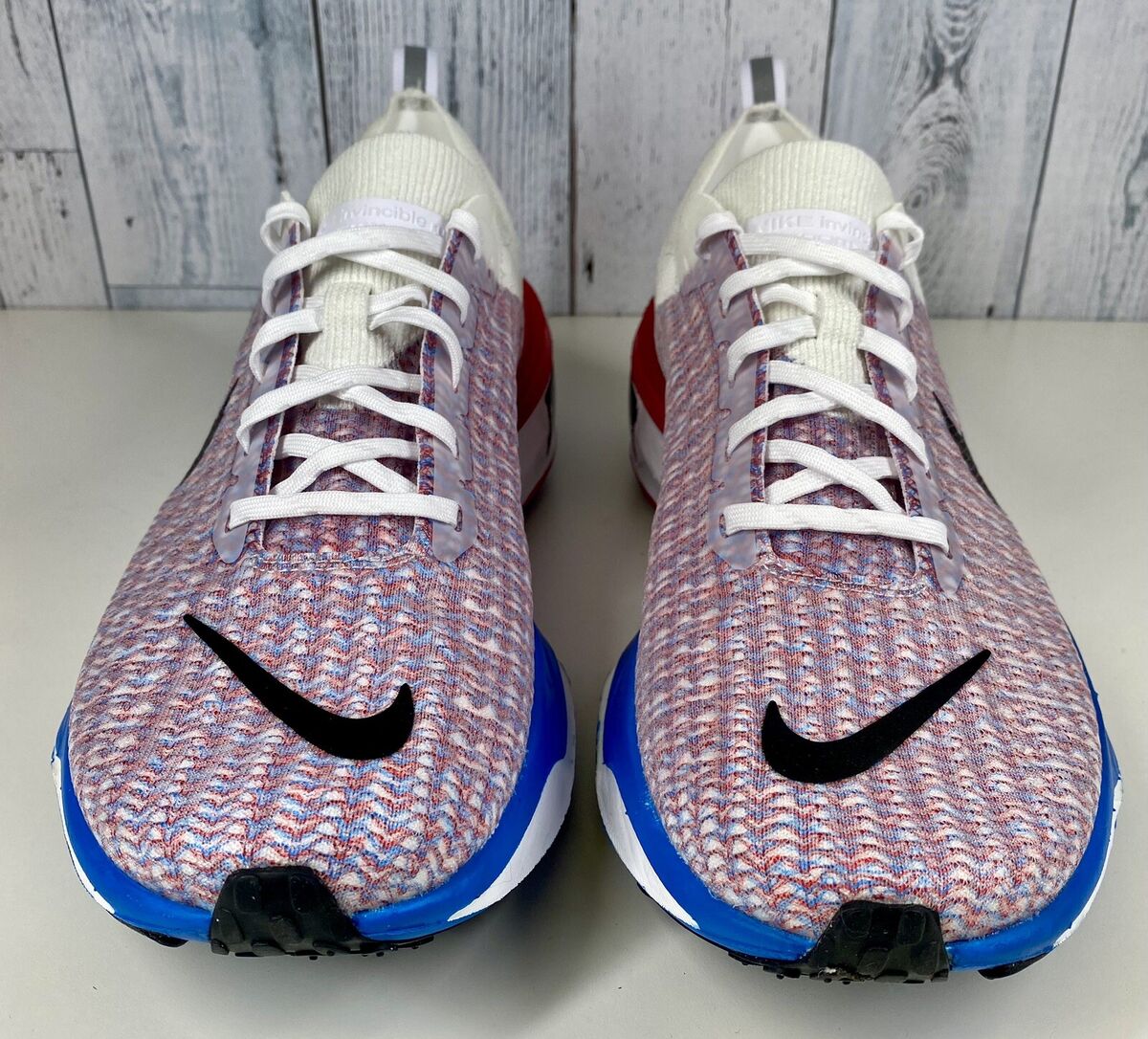 Nike ZoomX Invincible Run FK 3 White Black University Red Nike ZoomX Invincible Run FK 3 White Black University Red