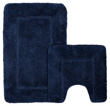 Mayfair Luxury Ultimate Microfibre Bath Mat Rug Pedestal Super Soft Non Slip