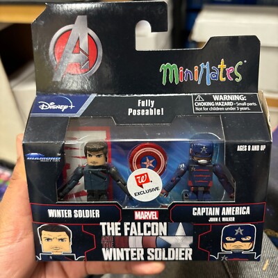 Minimates Marvel The Falcon Winter solder & Captain America