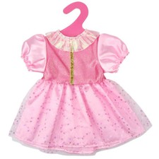 Puppen Kleidung Prinzessin Kleid Pailletten rosa für 45 cm Puppen, Nr. 937
