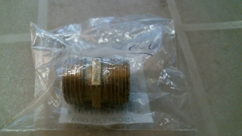 3/4" x 3/4" (1/2" FIP Tap) Brass Garden Hose Fitting  (20113)FS - Picture 2 of 2