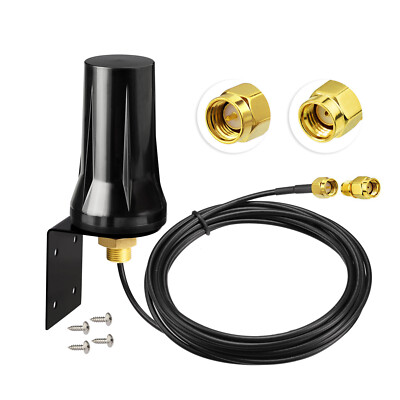 Bingfu Antenne 4G LTE Antenne SMA Buchse Antenne für 4G LTE Router Gateway Modem