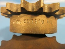 Martin Finished Bore Sprocket 40BS19 5/8" Bore, 40 Chain,19 Teeth (Browning)
