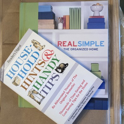 The Organized Home by Real Simple And Reader s Digest Household Hints Tips New!