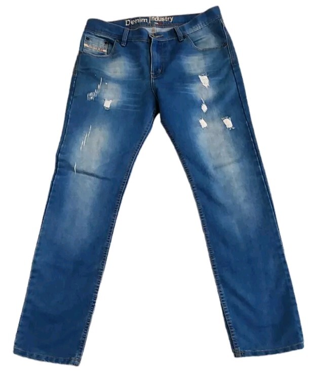 DIESEL DENIM DIVISION JEANS Pants Mens Sz 34 Destroyed