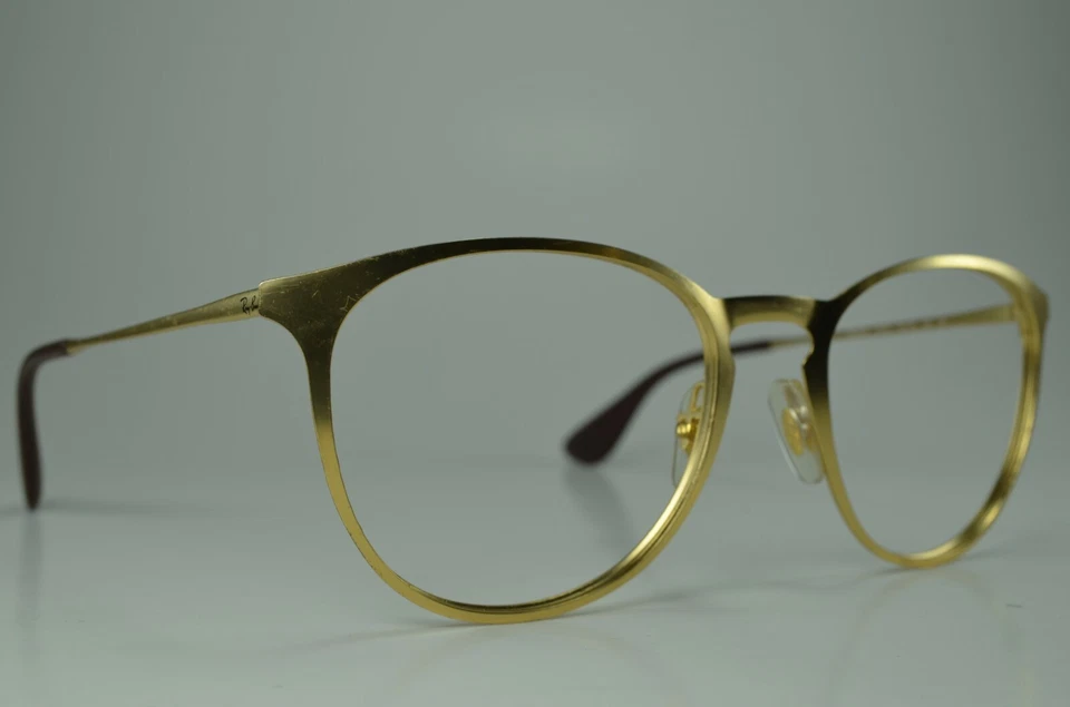 Authentic Ray-Ban RB3539 112/T5 Erika Matte Gold Polarized Frame Foto 2 de 4