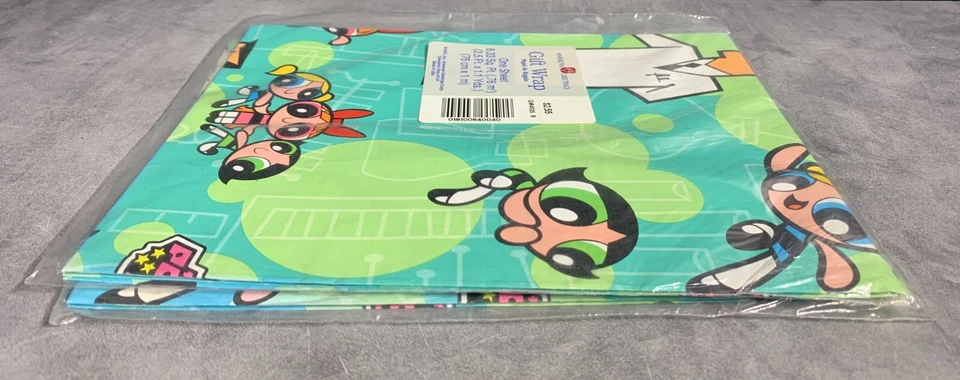Papel de envolver de regalo vintage The Powerpuff Girls - American Greetings Foto 3 de 4