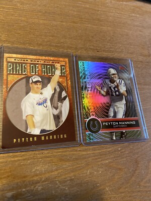 PEYTON MANNING 2006 Topps RING HONOR #RH41-PM & OWN GAME #OTG-PM Colts (v)