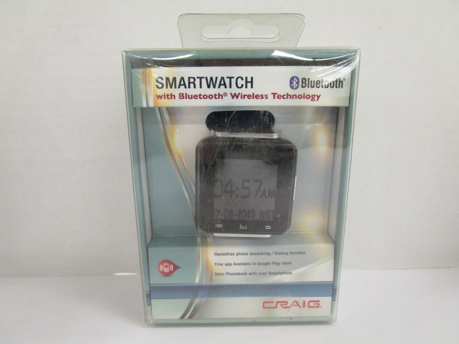 craig smartwatch with bluetooth wireless technology