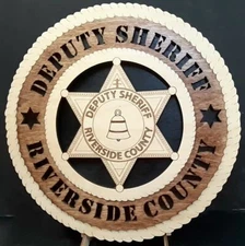 RIVERSIDE COUNTY SHERIFF PLAQUE