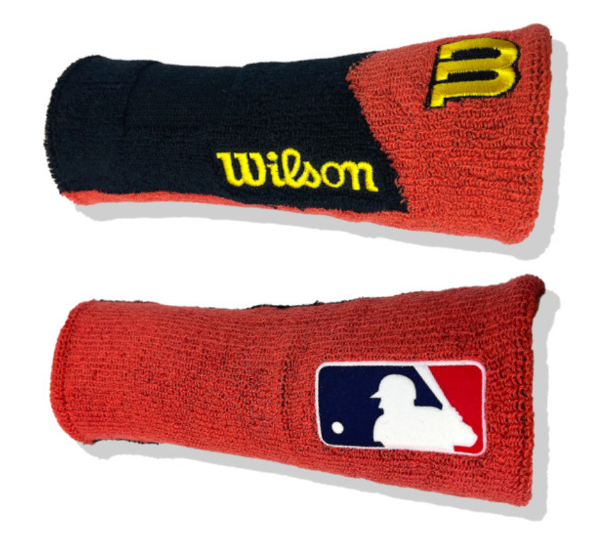 Бейсбольный браслет Wilson 18см Sweatband Спортивный тренировочный браслет 2шт NWT 3990₽