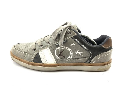 MEMPHIS HERREN SCHUHE HALBSCHUHE SNEAKER Gr:44 Uk:9,5 GRAU
