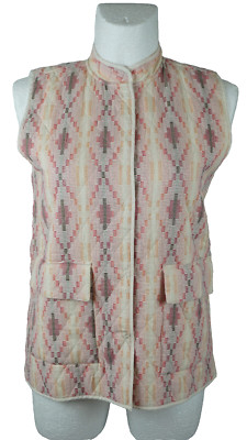 Sofie Schnoor Weste Damen Größe L Offwhite Weiß Pink Beige Jacke Übergangsjacke