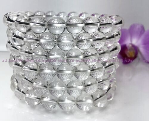 Großhandelsmengen 6 Stck. 6/8/10/12 mm Natürlicher Edelstein Kristall Stretch Armband 7,5 Zoll - Bild 2 von 88
