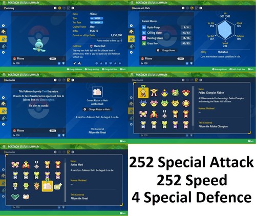Every SHINY 6IV XXL EV Trained Legendary All Ribbons Pokemon Scarlet/Violet Home - Picture 39 of 74