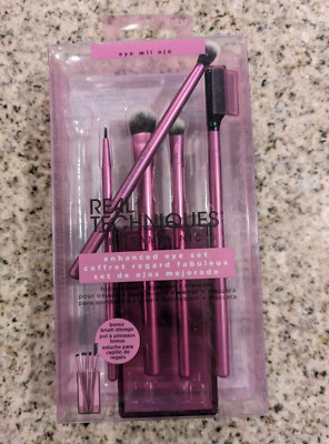 Real Techniques - Enhanced Eye Brush Set 079625915341 FREE SHIPPING