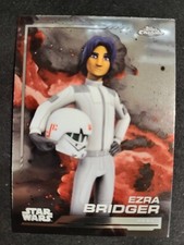 2024 Topps Chrome Star Wars Ezra Bridger Card 125