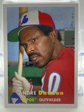 2021 Topps Archives 1957 Topps Andre Dawson #27 HOF Montreal Expos Cubs Red Sox