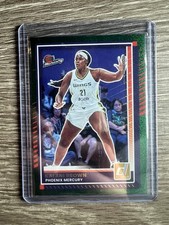 Kalani Brown 2025 Panini Donruss WNBA GREEN SHIMMER PARALLEL Card #84 MERCURY