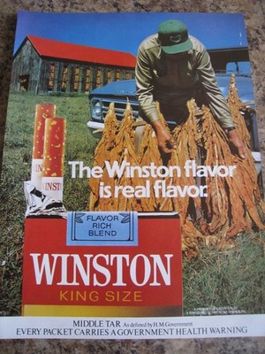WINSTON KINGSIZE MITTELTEER ZIGARETTEN GESCHMACK REICHE MISCHUNG A4 WERBEDATEI 63