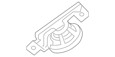 #ad Genuine Audi Windshield Pillar Speaker 4M8 035 399 K $36.62