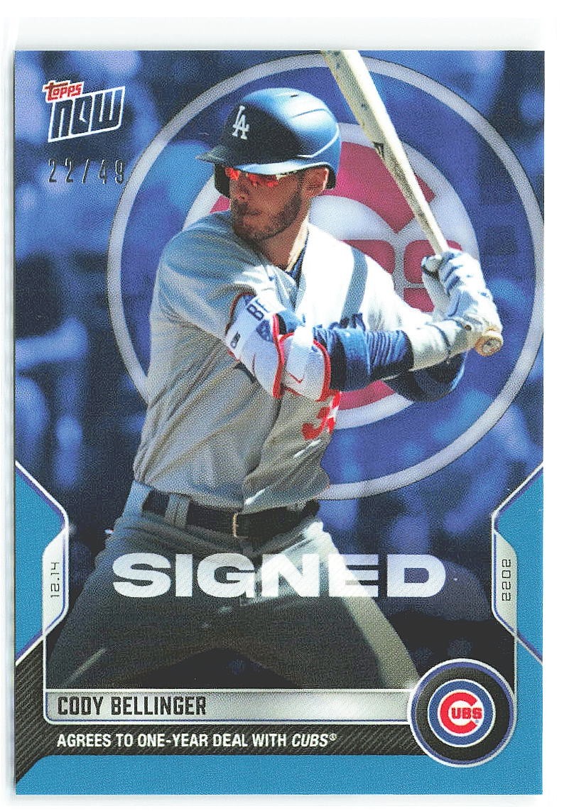 Cody Bellinger - 2022-23 Topps Now Off-Season MLB #OS-50 - #/49