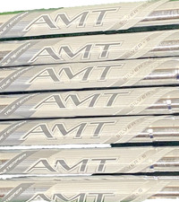 TrueTemper AMT Silver S 7-Piece Stiff Flex .355 Iron Shaft Set 4-PW 5i 36.75"