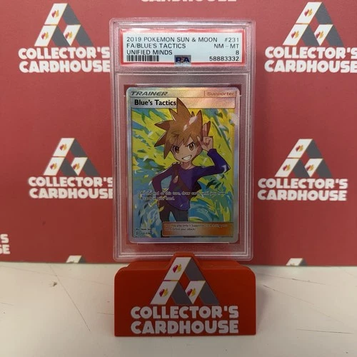 Blue's Tactics | 231/236 | PSA 8 | Unified Minds | G20