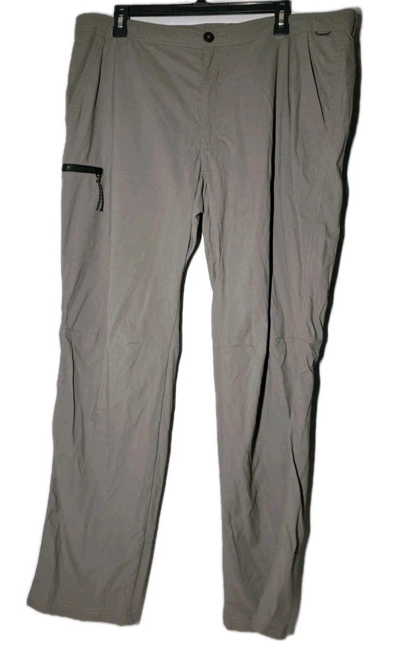 REI Co-op Trail Made Pants Mens 40x30 Green Earthy Stretch Camping Quick Dry