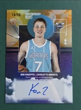 2025-26 Topps Kon Knueppel contemporary marks gold /50 Auto