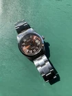Vintage Rolex Oysterdate Precision 6694 Custom Brown Dial  34mm Cal. 1225