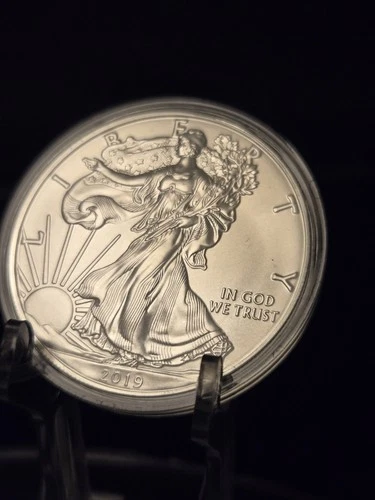 2019 S$1 American Eagle Silver Dollar 1 oz Brilliant Uncirculated