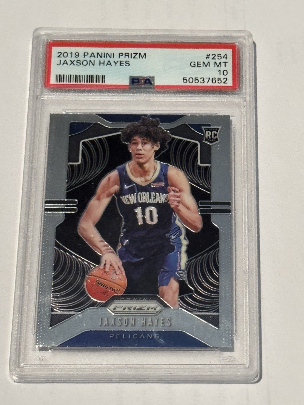 2019-20 Panini Prizm - Rookie Jaxson Hayes #254 Dribbling (RC)