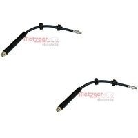 2X Metzger Bremsschlauch Links Rechts FüR Alfa Romeo 159 Sportwagon 939_