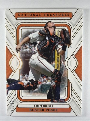 2025 National Treasures #49 Buster Posey #/99 Base San Francisco Giants