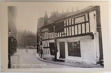 RPPC Poets Corner Manchester England UK Unposted Real Photo Postcard D96