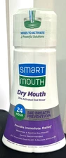 SmartMouth Dry Mouth Zinc Activated Mouthwash Mint 16 oz Exp. 11/25