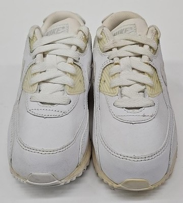 Nike Air Max 90 (PS) Unisex Pre-School Shoes Size 12C - Leather Kids Sneakers