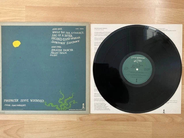 LP, STEVE WINWOOD, Arc Of A Diver, Island Records, ILPS 19576,  P 1980 Italy - Bild 4 von 4