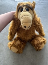 VTG 1986 COLECO ALF Alien Life Form 18" Plush Toy , Excellent Condition 