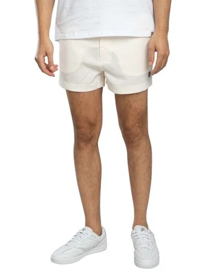 Fila Men's Hightide 4 Terry Strip Shorts, White - Image 1 of 4