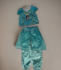 Disney Store Jasmine Deluxe Girl  s Costume Set Aladdin Size 7-8